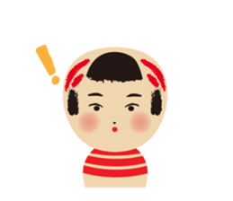KOKESHI Sticker sticker #4800070