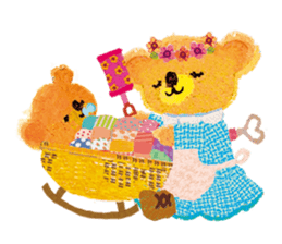 Upcheeka Hello new baby sticker #4800417