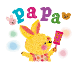 Upcheeka Hello new baby sticker #4800420