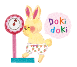 Upcheeka Hello new baby sticker #4800426