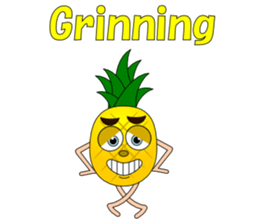 Conversation with pineapple English sticker #4800509