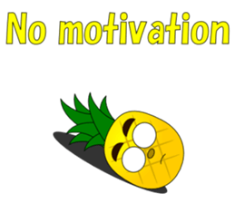 Conversation with pineapple English sticker #4800512