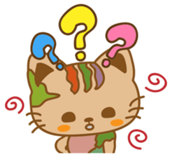 pin pin cat 2 sticker #4800945