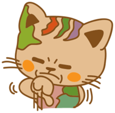 pin pin cat 2 sticker #4800952