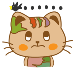 pin pin cat 2 sticker #4800957