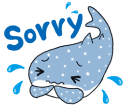 Whale shark sticker #4801167