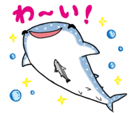 Whale shark sticker #4801175