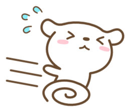 White Puppy sticker #4801371