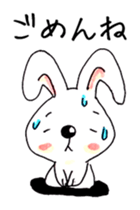 a hare sticker #4801850