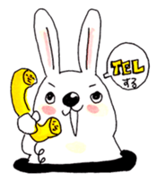 a hare sticker #4801859