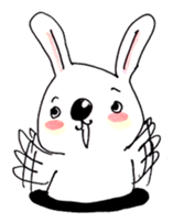 a hare sticker #4801860