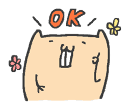 Slowly nude mole rat life sticker #4802038