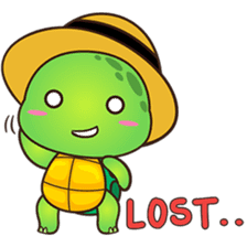 Pura the green turtle ( version 3 ) sticker #4802124