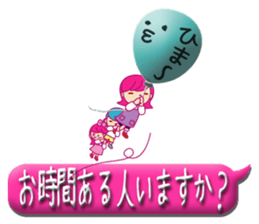 Balloon of the apron mom sticker #4802340