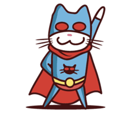 The stories of Kiki the funny white cat sticker #4802554