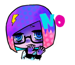 Disgusting Girl sticker #4802609