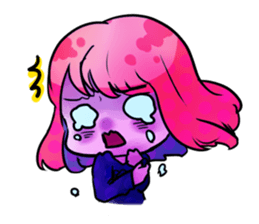 Disgusting Girl sticker #4802620