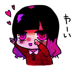 Disgusting Girl sticker #4802628