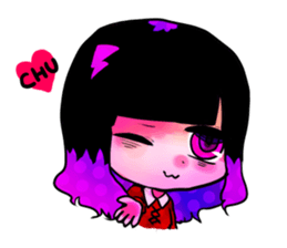 Disgusting Girl sticker #4802629