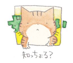 Cat in Yamaguchi sticker #4803020