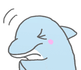 Honobono dolphin sticker #4803184