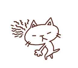 the pad of cat @ outlaw sticker #4803200