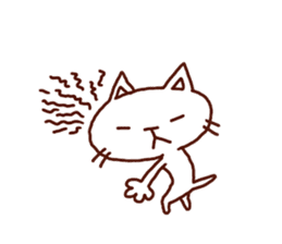 the pad of cat @ outlaw sticker #4803200