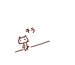 the pad of cat @ outlaw sticker #4803210