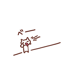 the pad of cat @ outlaw sticker #4803211