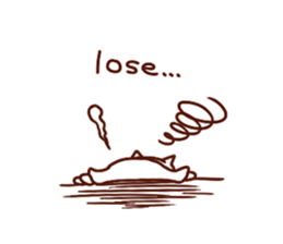 the pad of cat @ outlaw sticker #4803223