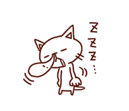 the pad of cat @ outlaw sticker #4803230