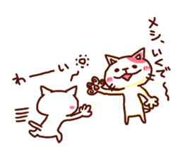 the pad of cat @ outlaw sticker #4803239