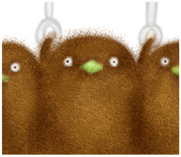 YURU Kiwi sticker #4803469