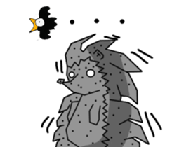 Putt-Putt cow sticker #4804533