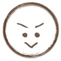 Coffee Rings and face ... sticker #4804916