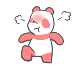 colorful giant panda sticker #4805335