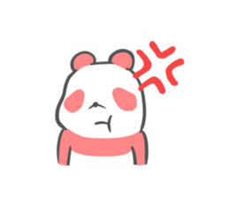 colorful giant panda sticker #4805352