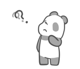 colorful giant panda sticker #4805353