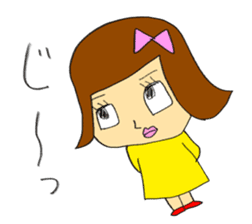 Wanpaku and Mojimoji sticker #4805481