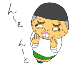 Wanpaku and Mojimoji sticker #4805488