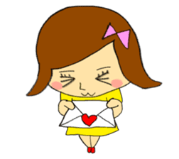 Wanpaku and Mojimoji sticker #4805489
