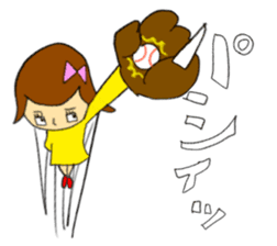 Wanpaku and Mojimoji sticker #4805493