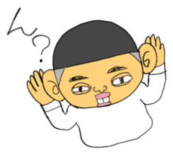 Wanpaku and Mojimoji sticker #4805498