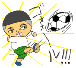 Wanpaku and Mojimoji sticker #4805500