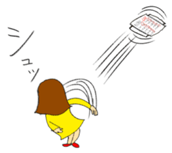 Wanpaku and Mojimoji sticker #4805508