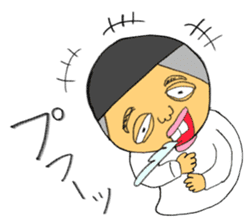 Wanpaku and Mojimoji sticker #4805512