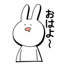 Loose Cat & rabbit sticker #4805965