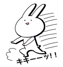 Loose Cat & rabbit sticker #4805979