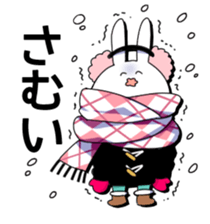 Loose Cat & rabbit sticker #4805986