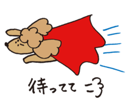 The world's cutest poodle sticker #4806270